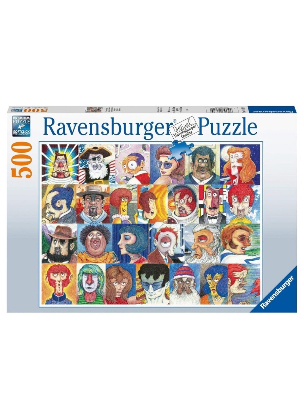 Ravensburger Typefaces 500 Pieces Jigsaw Puzzle